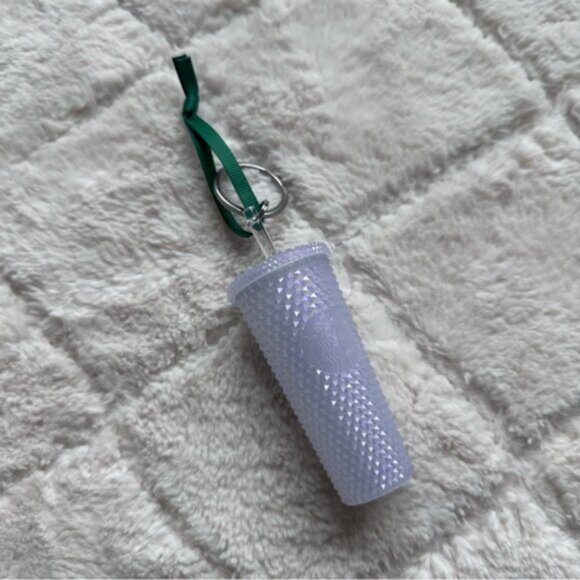 Starbucks | Unicorn Bling Ornament Holiday Cold Cup Keychain - Picture 2 of 6
